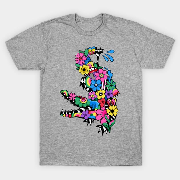 Flower Power Croc T-Shirt by ms_wearer